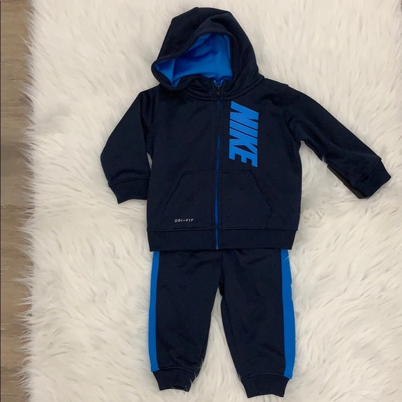 Sport Nike navy 2-piece set for baby boy - Picture 1 of 6